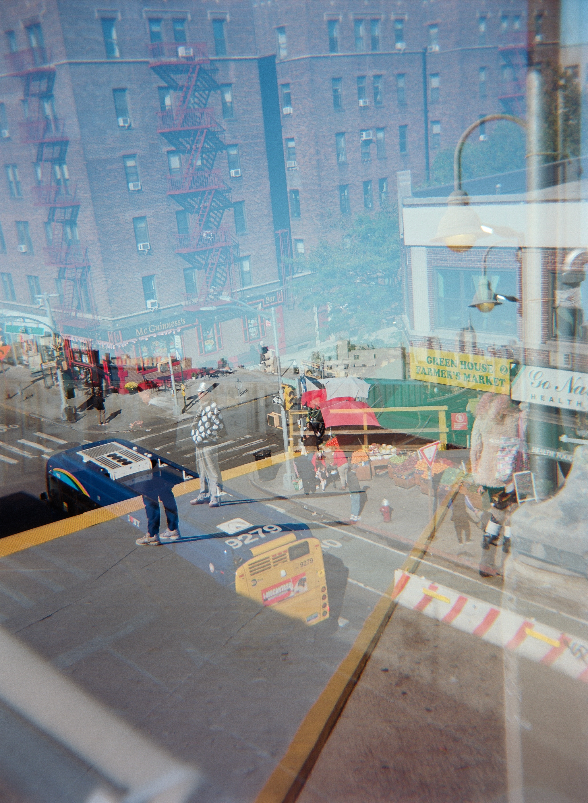 Standing on a Bus - 11x14