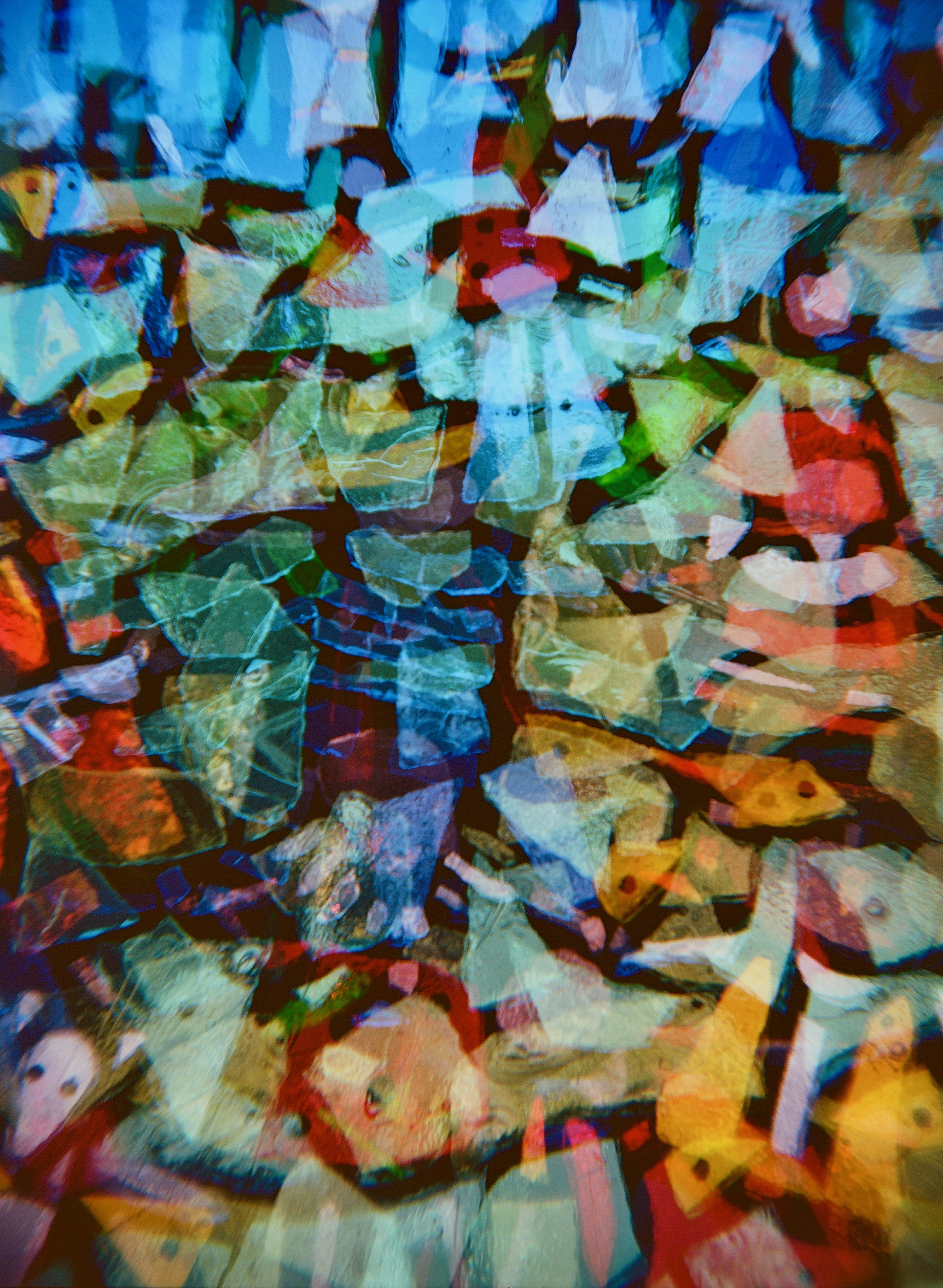 Color Shards - 16x20