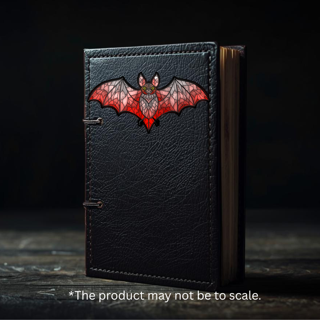 Witchy Bugs Sticker Sheet - Stained Glass Spider Bat Bee Scorpion Beetle Mystical Insect Decor for Planners, Laptops, Grimoires