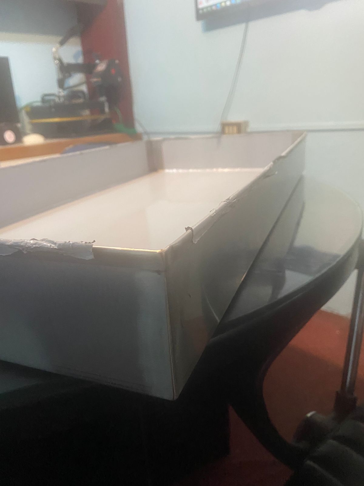 Bandeja acero Inoxidable para vitrinas refrigeradas