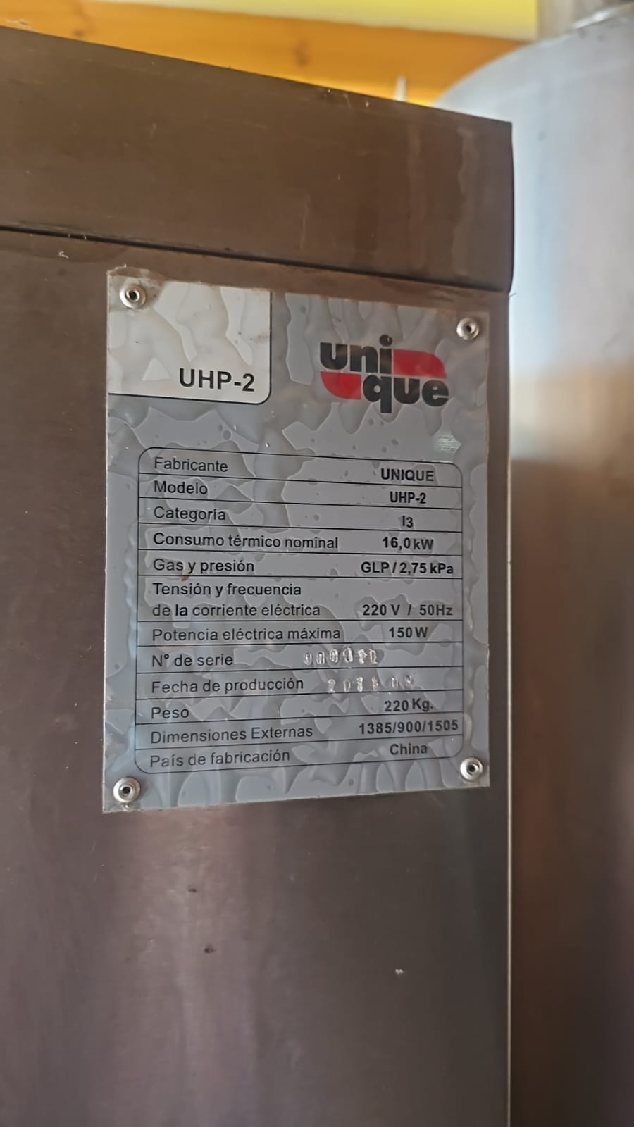 Horno Piso 2 camaras