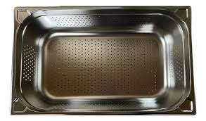Depósitos gastronómico perforada