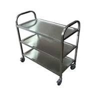 Carro Inox 3 niveles