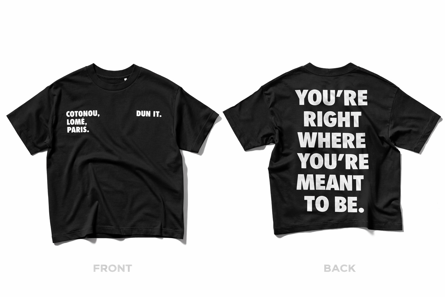 PRE - ORDER : "REMINDER" TEE