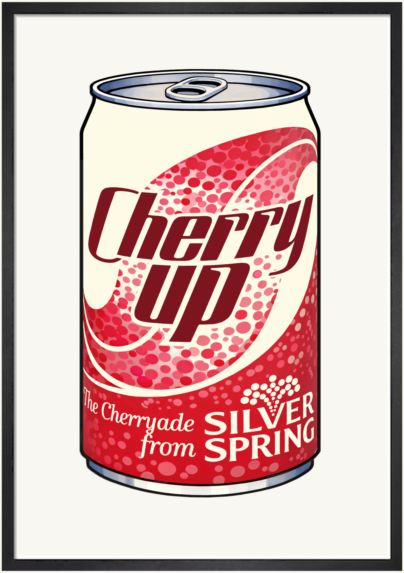 Cherry up art print