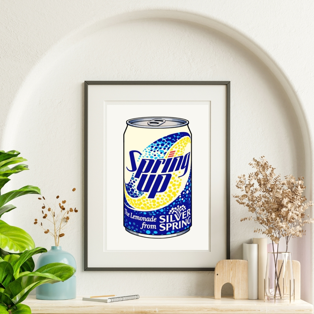 spring up art print