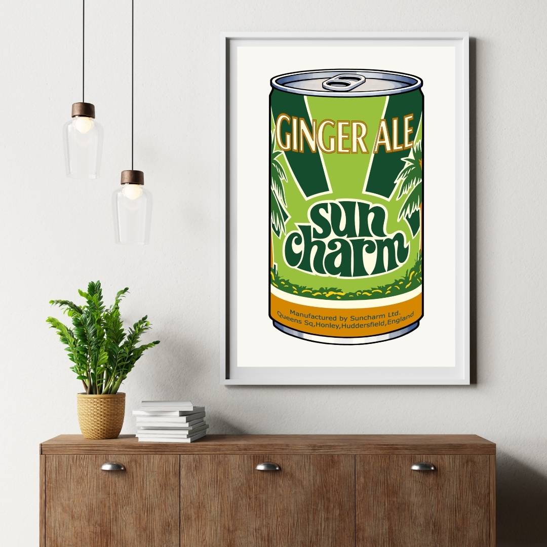 GINGER ALE art print 