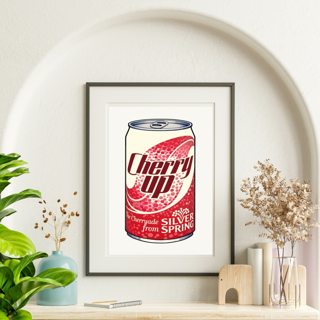 Cherry up art print