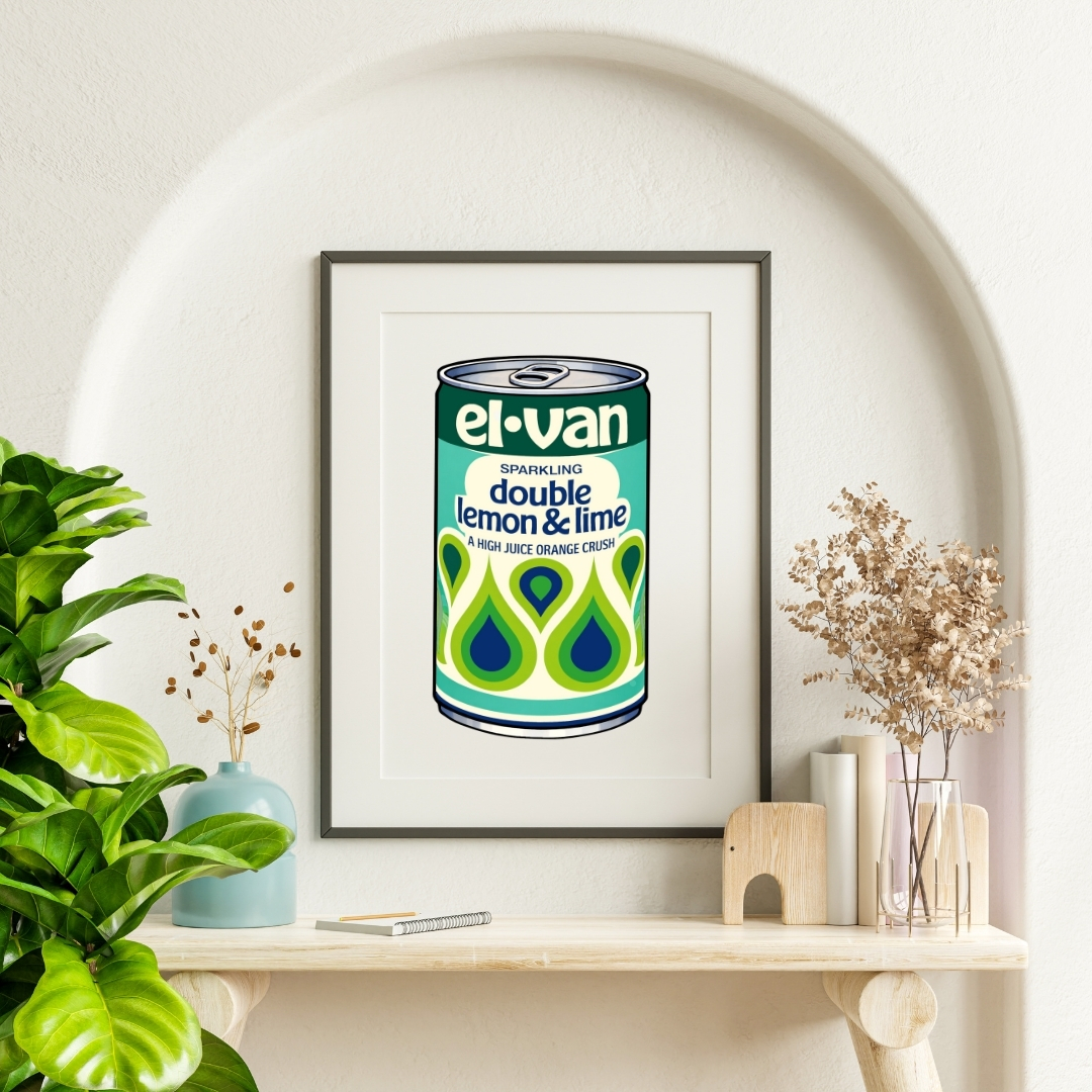 Double Lemon & Lime art print