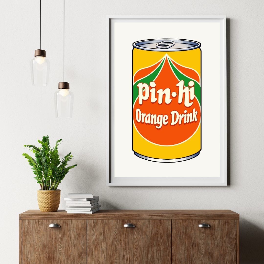 Orange Drink art print