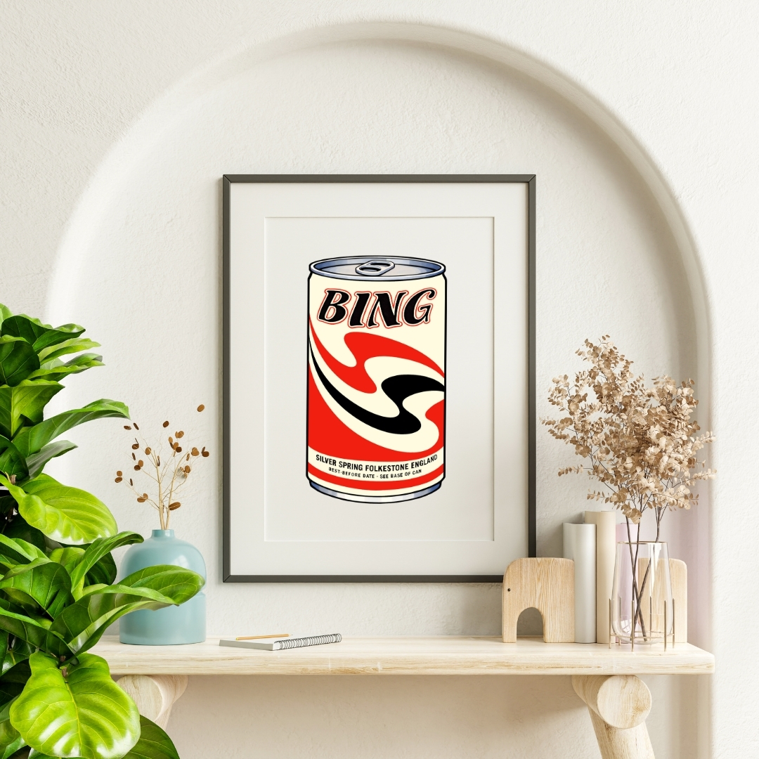 Bing art print