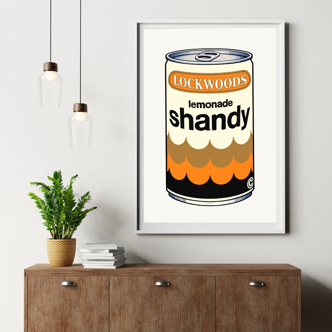 lemonade shandy art print