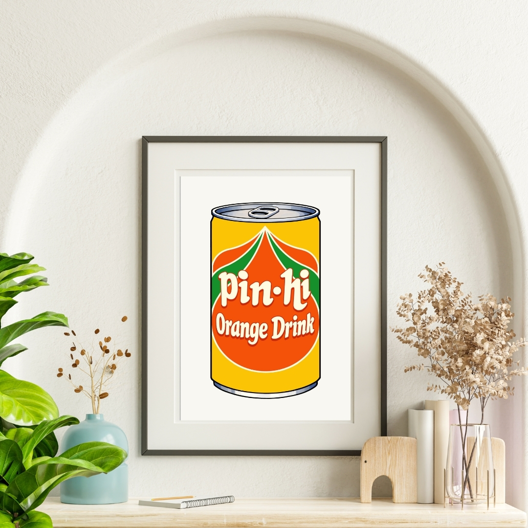 Orange Drink art print