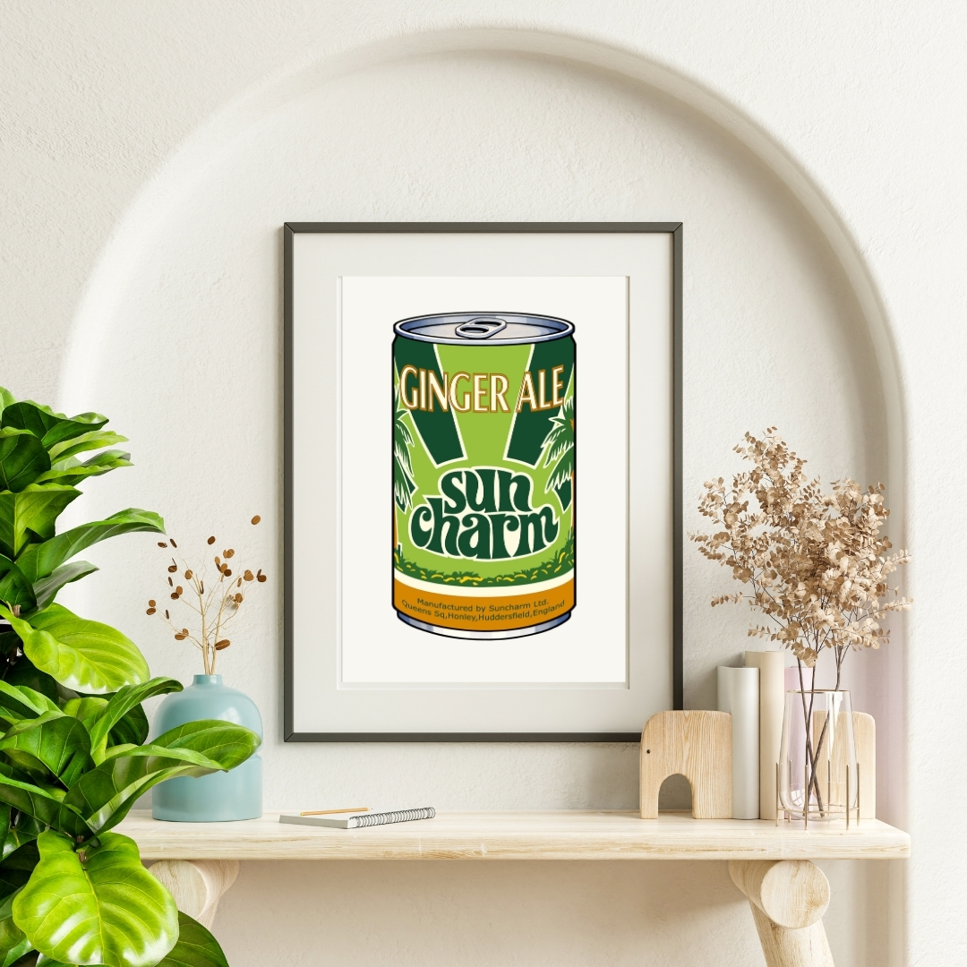GINGER ALE art print 