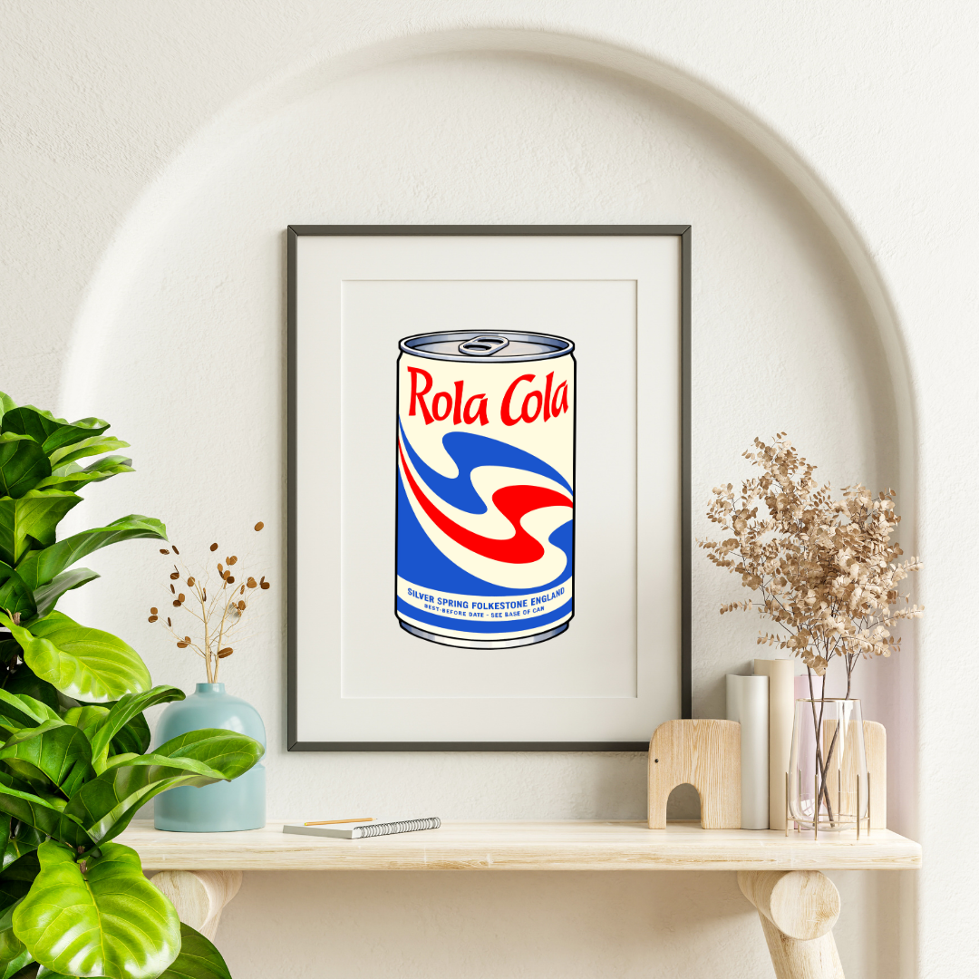 Rola Cola art print