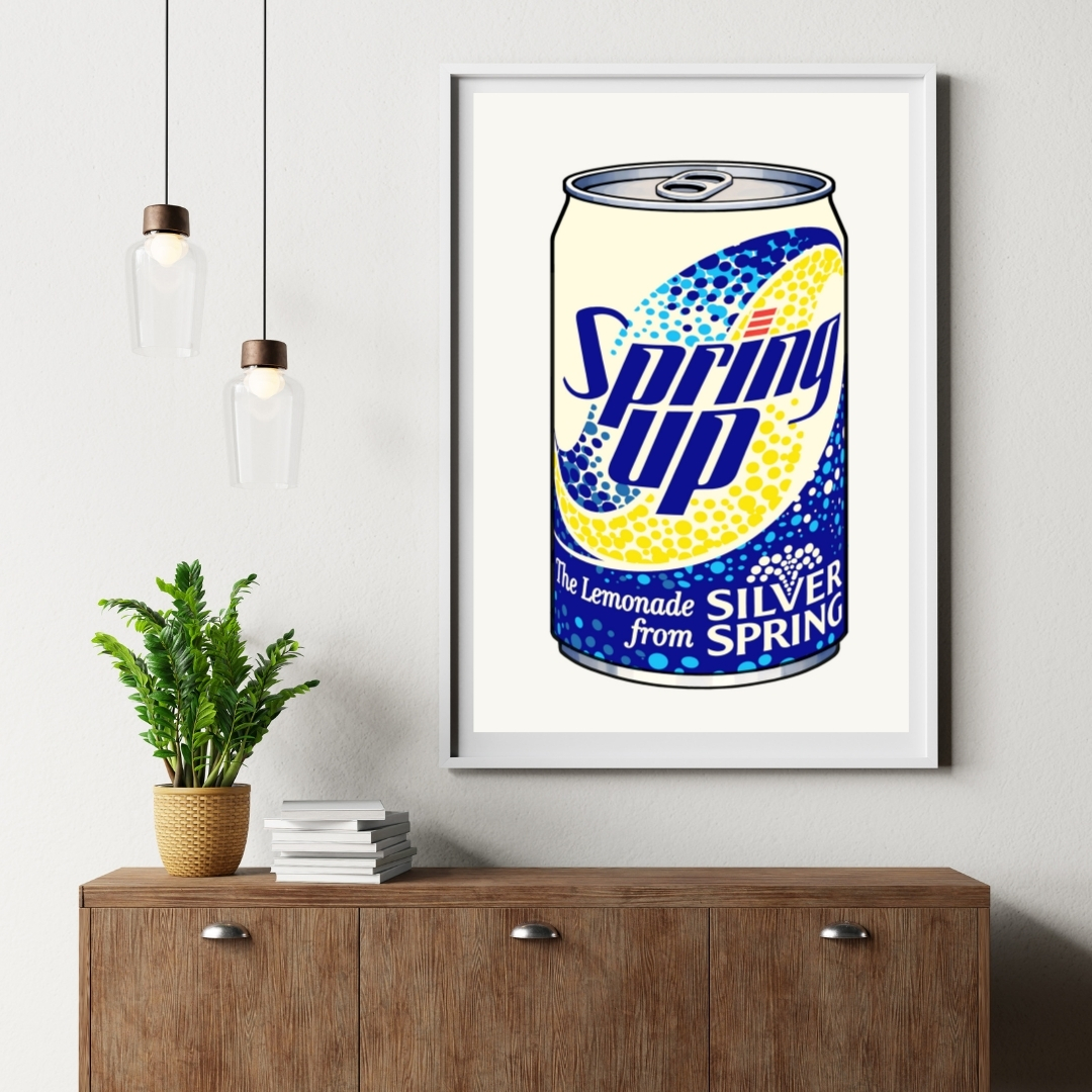spring up art print