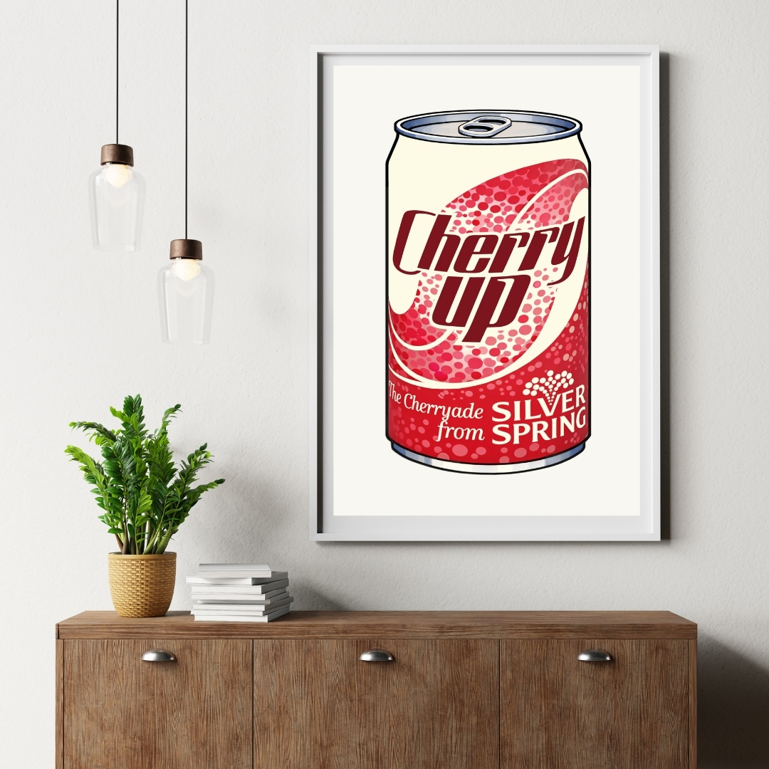 Cherry up art print