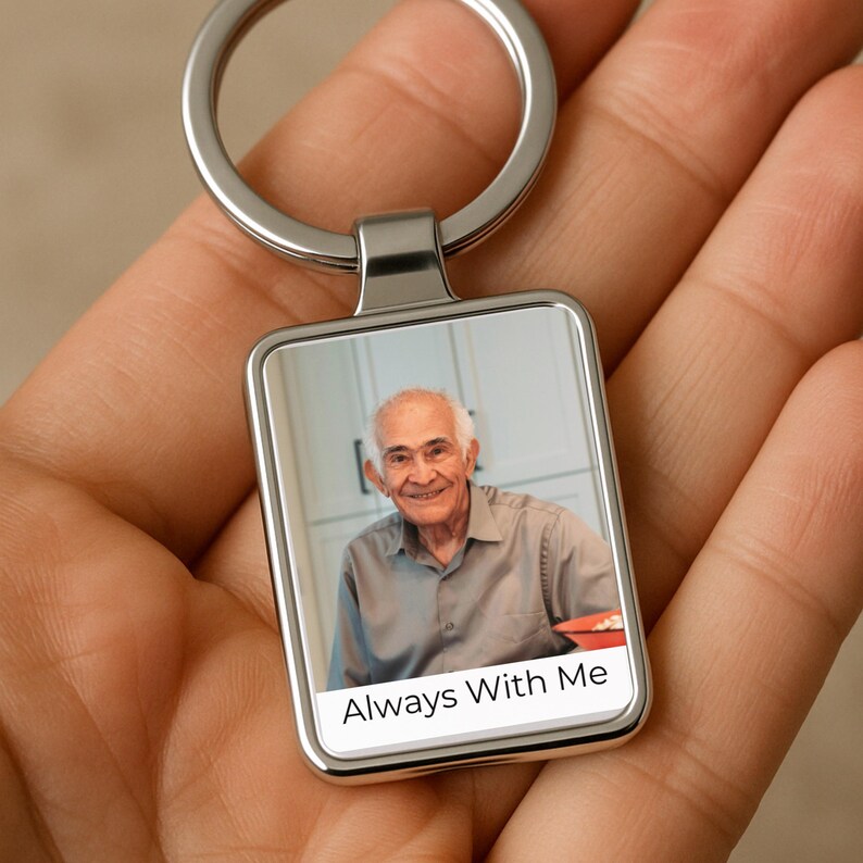 Memorial Photo Gift, Custom Remembrance Gift, Sympathy Gift for Family, Loss of Loved One, Loss of Grandpa Grandma, Personalized Memory Gift