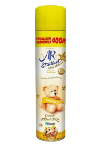  ODORIZADOR AMBIENTE AERIO TALCO BABY 400ML KELLDRIN