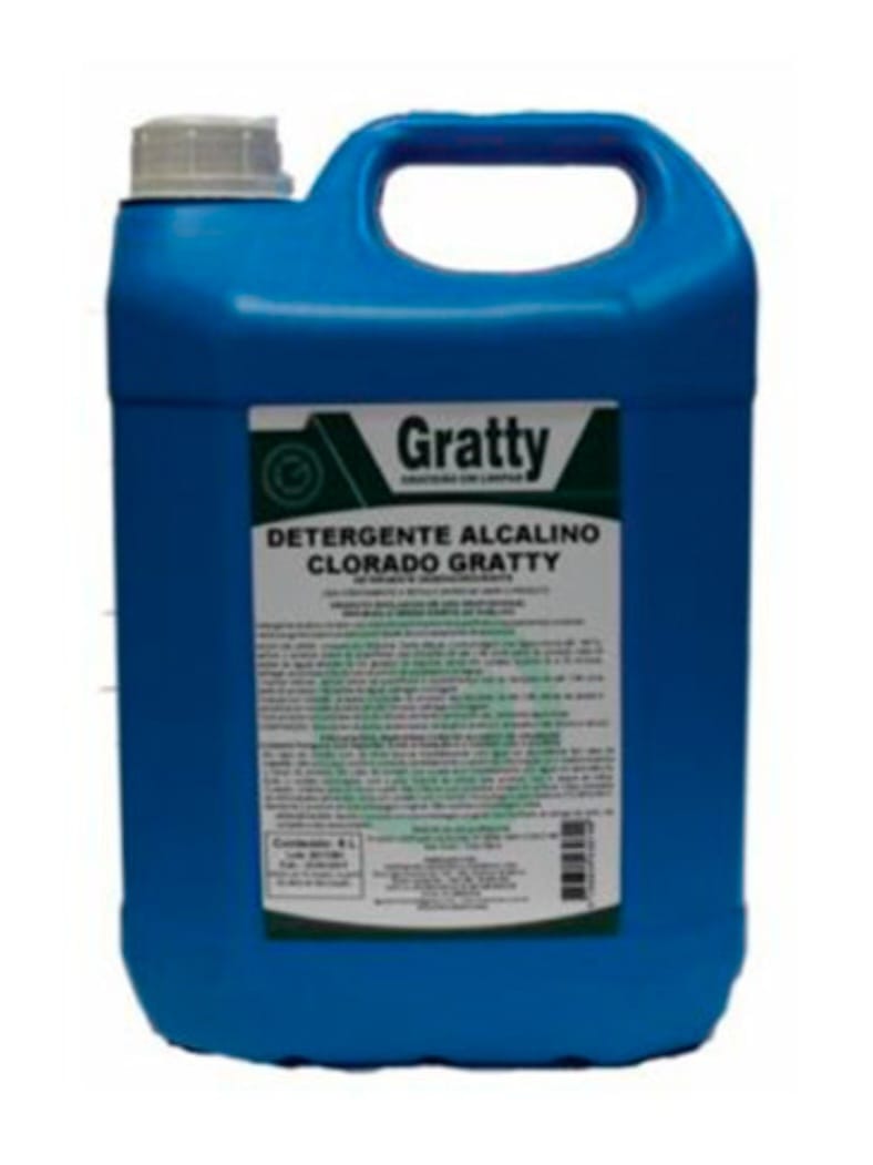  DETERGENTE ALCALINO CLORADO 5L GRATTY