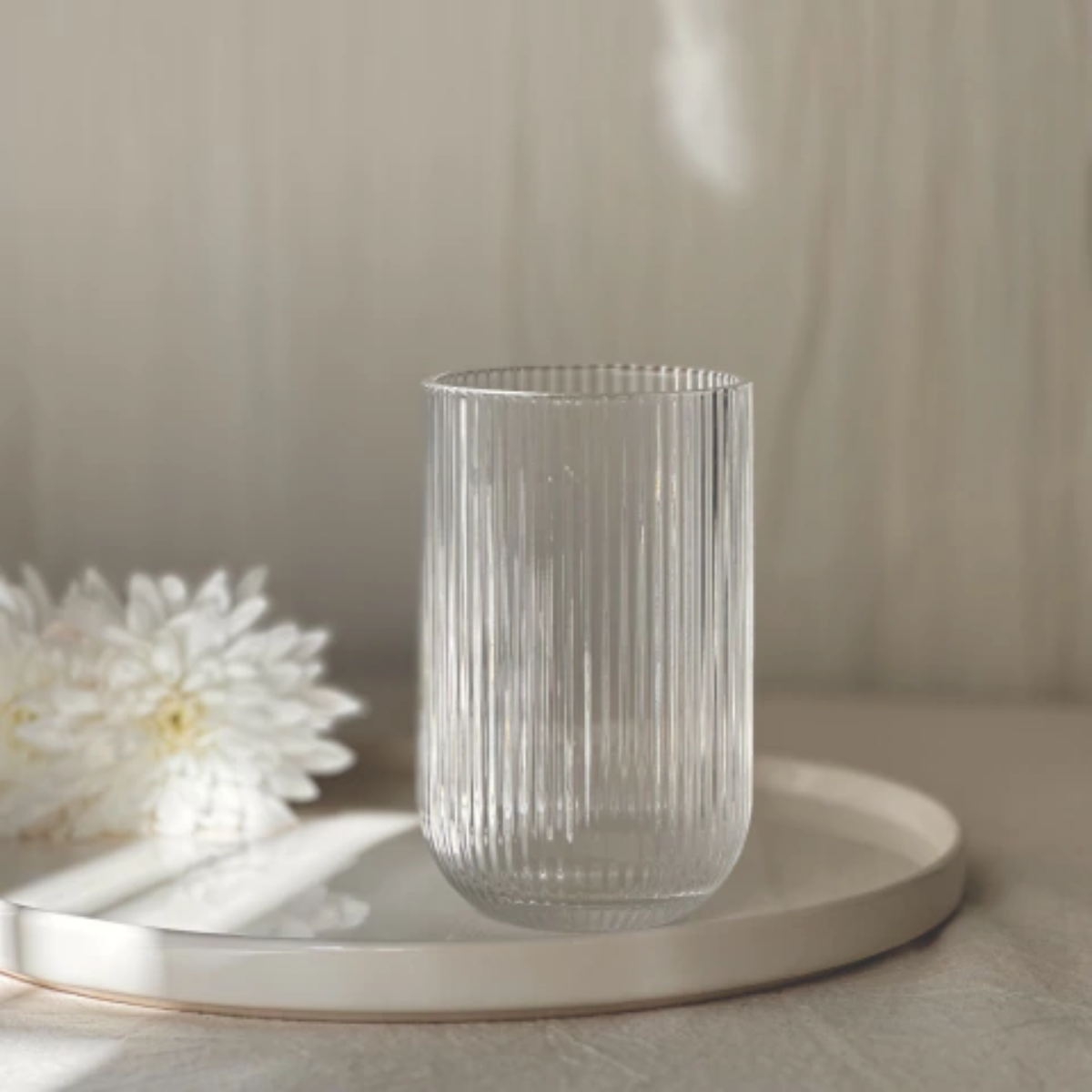 Set de 6 Vasos de Vidrio Line 420 ml c/u