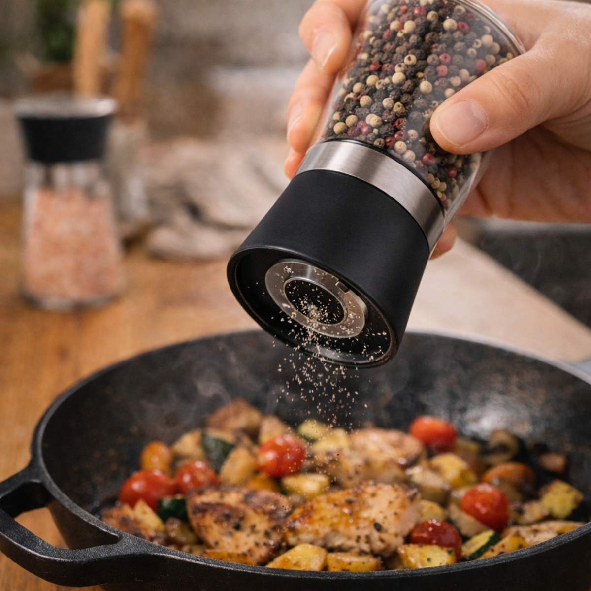 Pimentero Manual de Vidrio