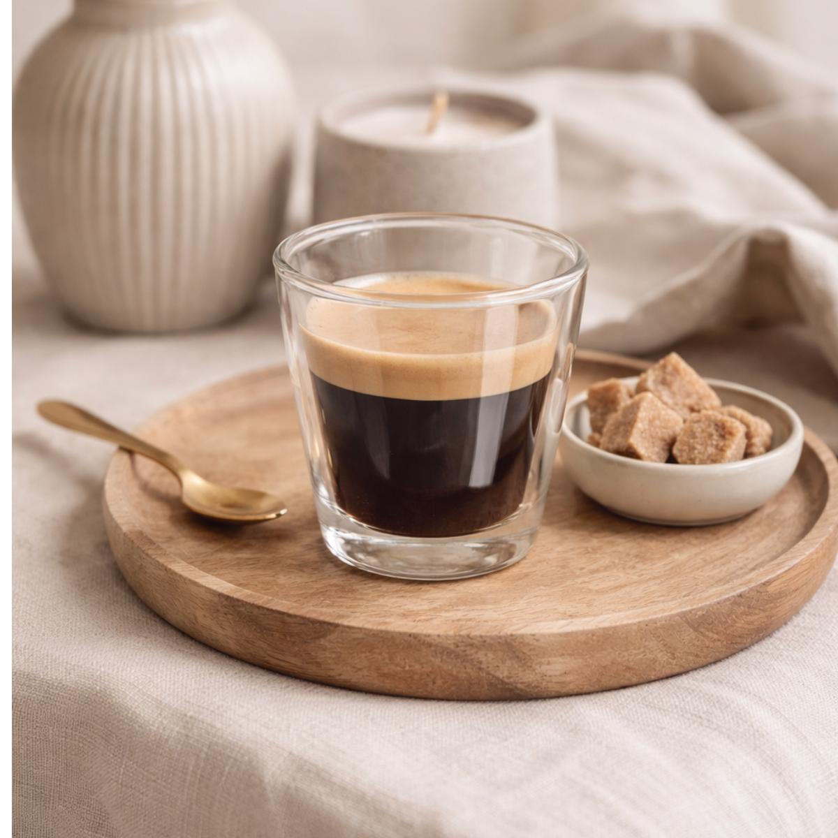 Vaso Doble Pared de Vidrio Line 250 ml