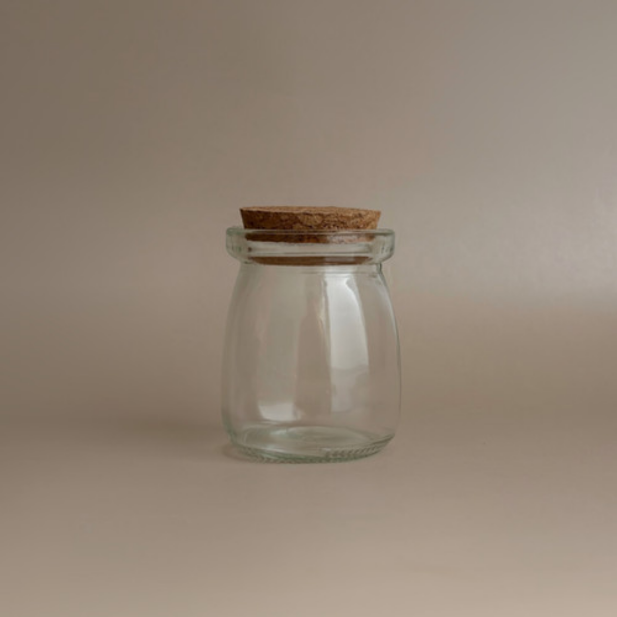 Frasco de Vidrio y Corcho 100 ml 