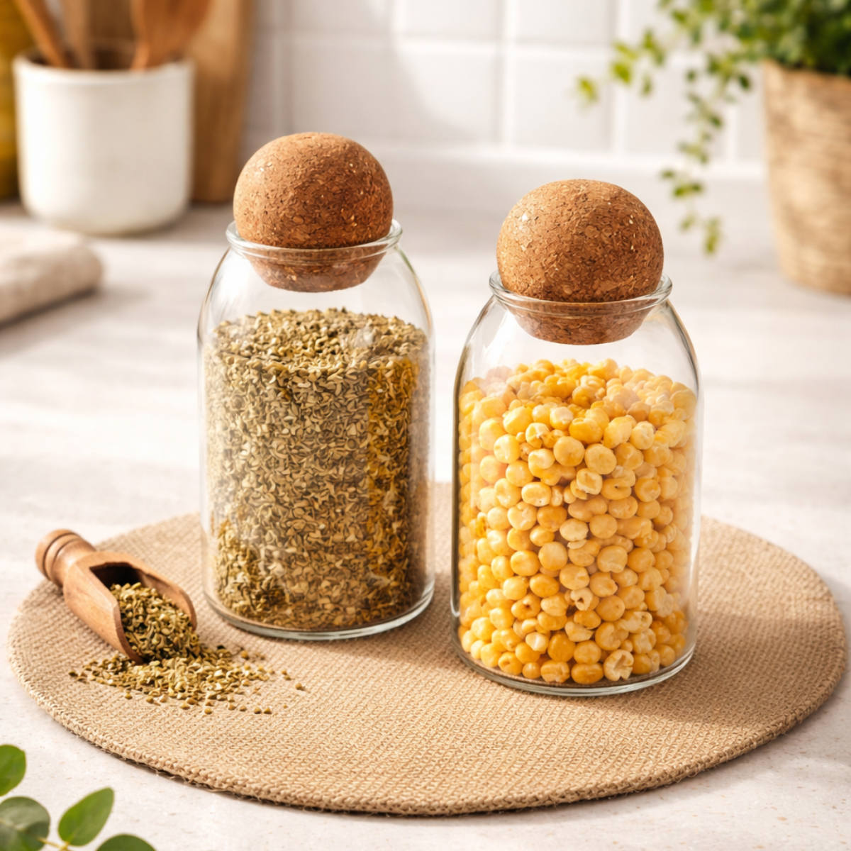 Individual Redondo de Arpillera 38 cm