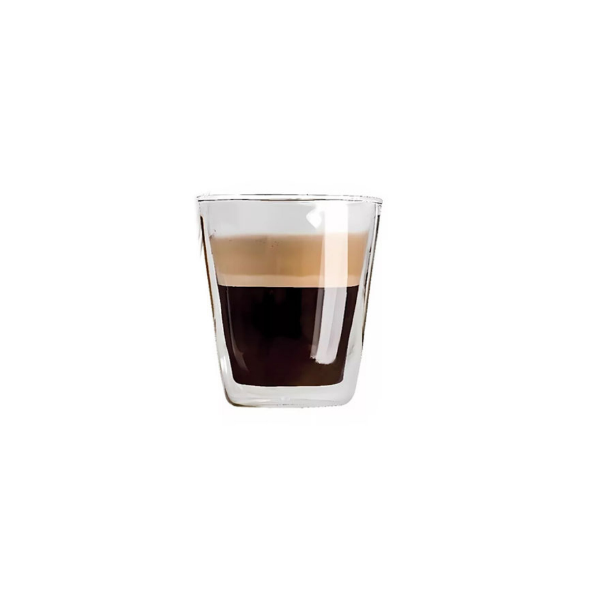 Vaso Doble Pared de Vidrio Line 250 ml
