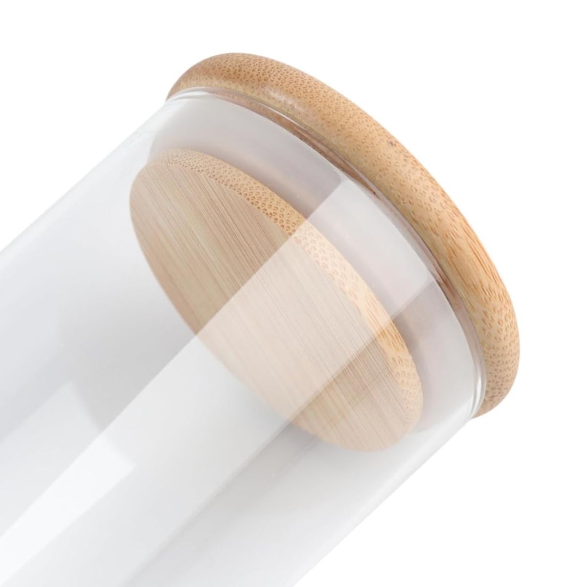 Frasco de Vidrio y Bambú 1.7 Litro Only