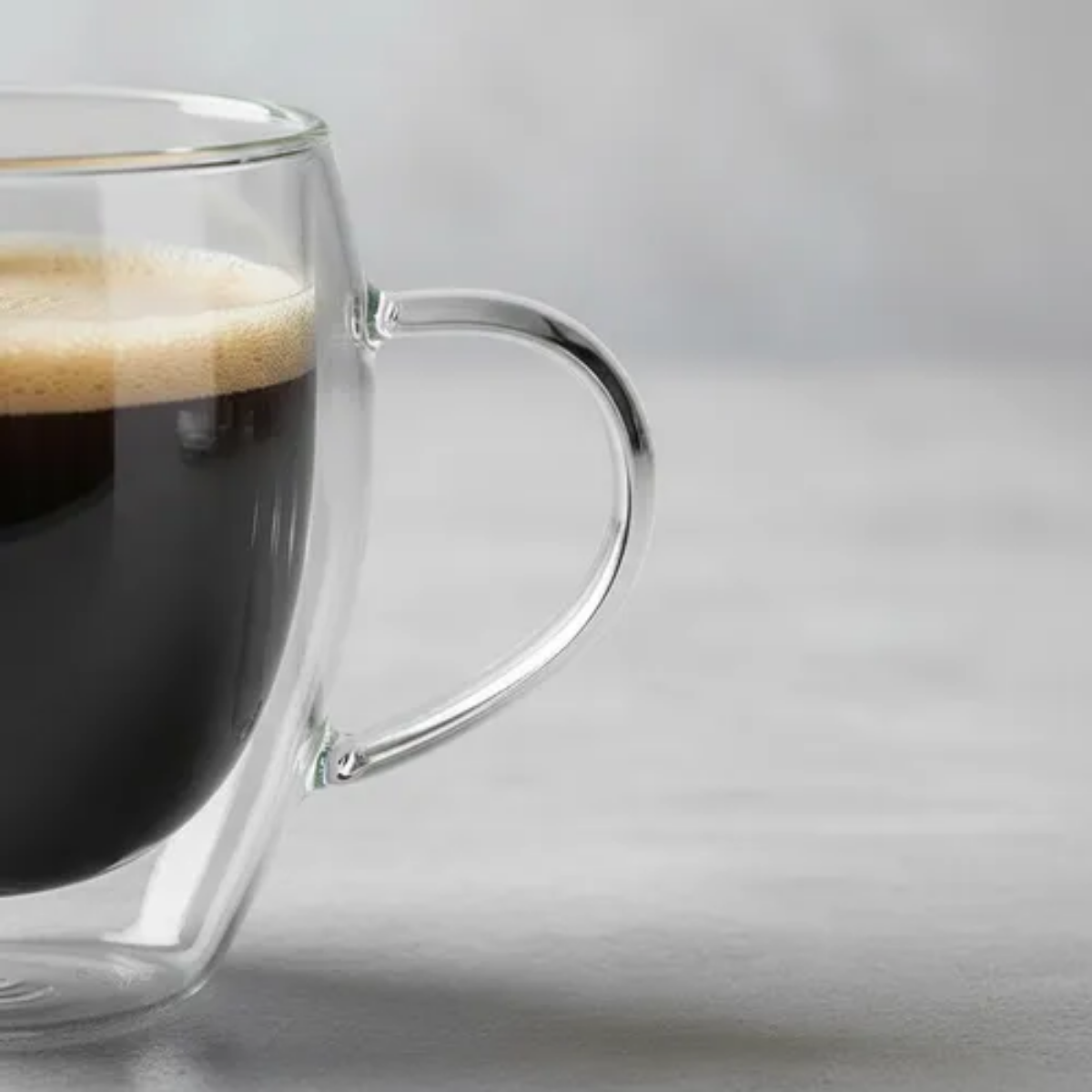 Taza Doble Pared de Vidrio Wave 250 ml