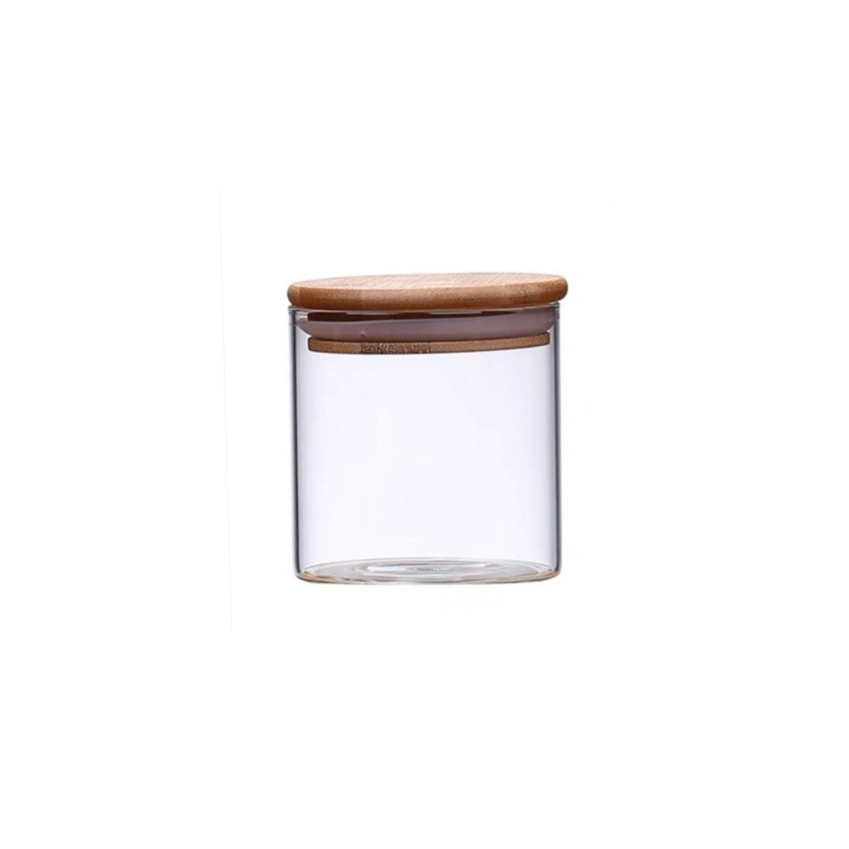 Frasco de Vidrio y Bambú 450 ml