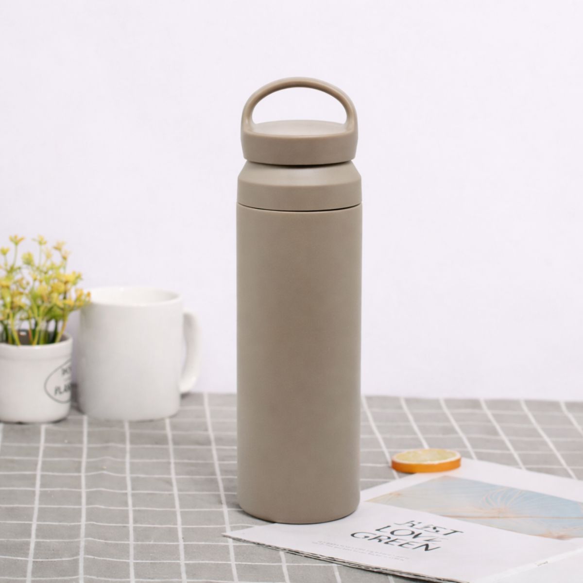 Botella Térmica Beige 500 ml