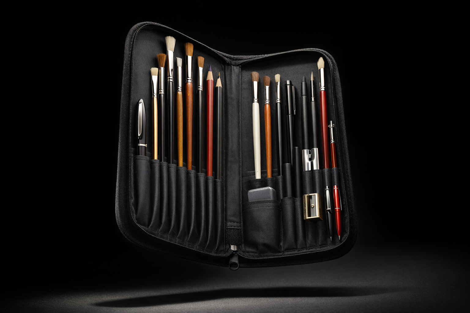 Deluxe Artists Brush & Tool Set