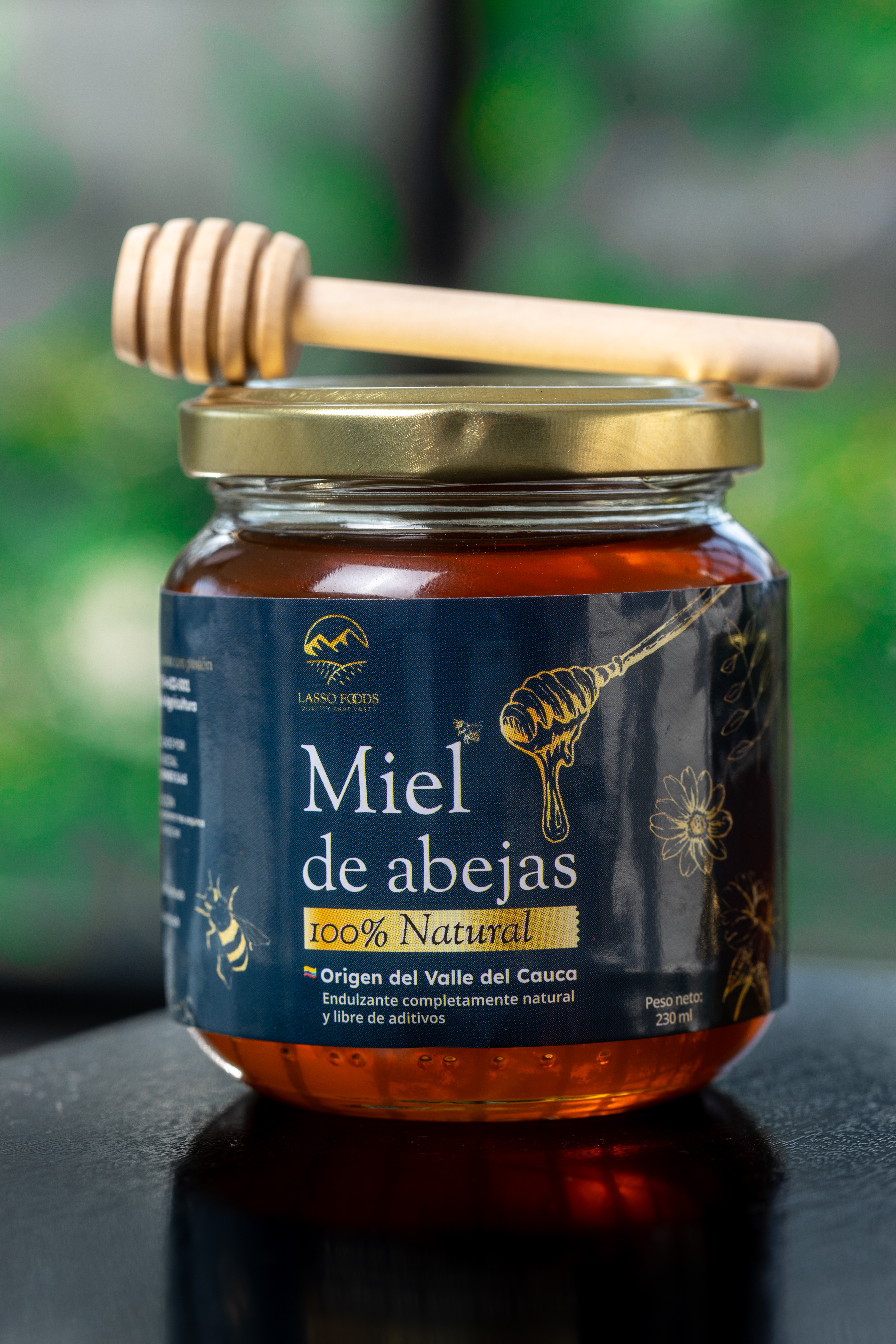 Miel de abejas 100% natural