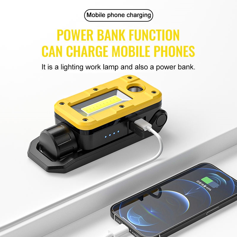 Rechargeable LED Work Light.XPE USB Rechargeable Adjustable Work Light