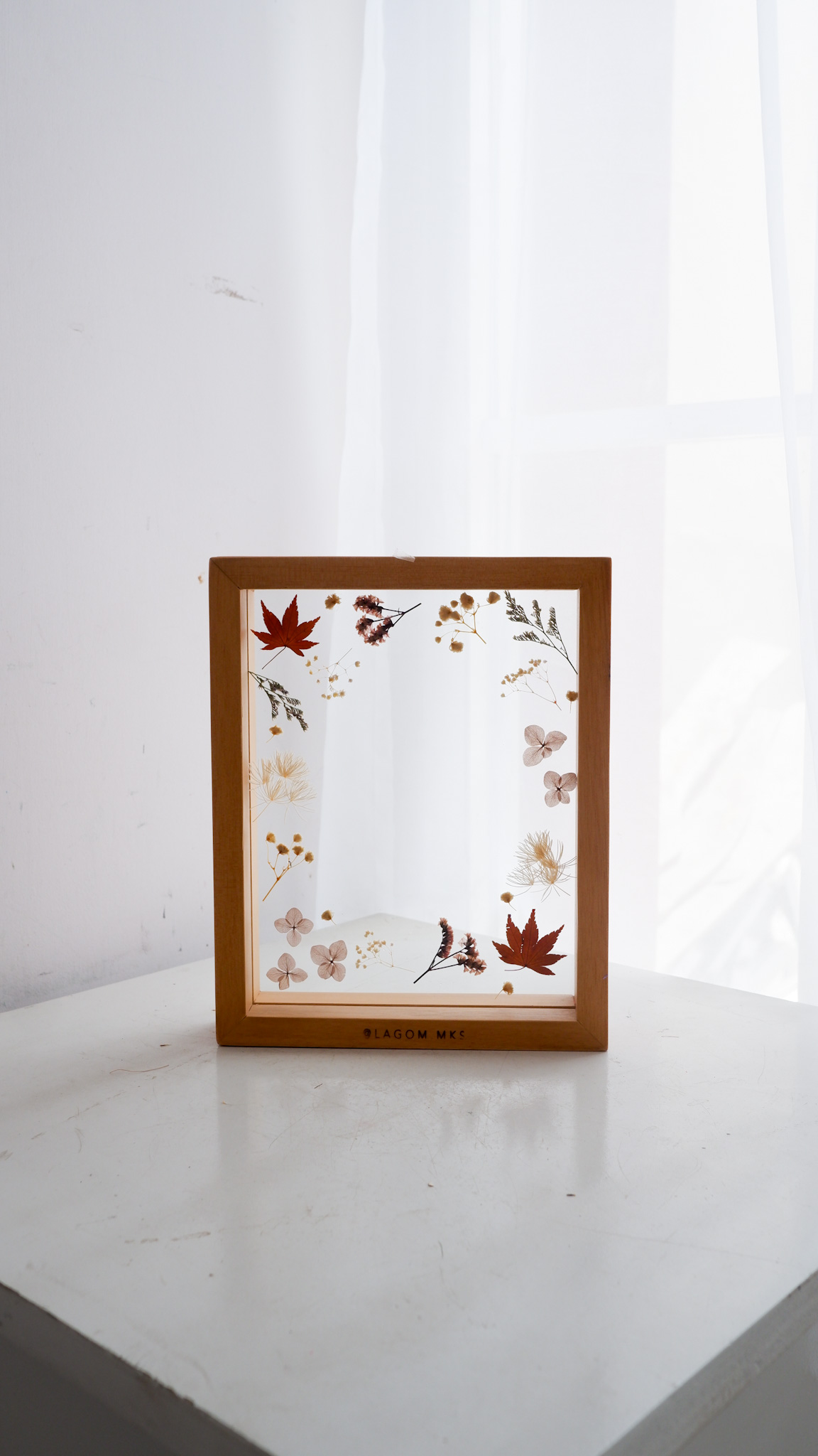 Wooden Glass Frame