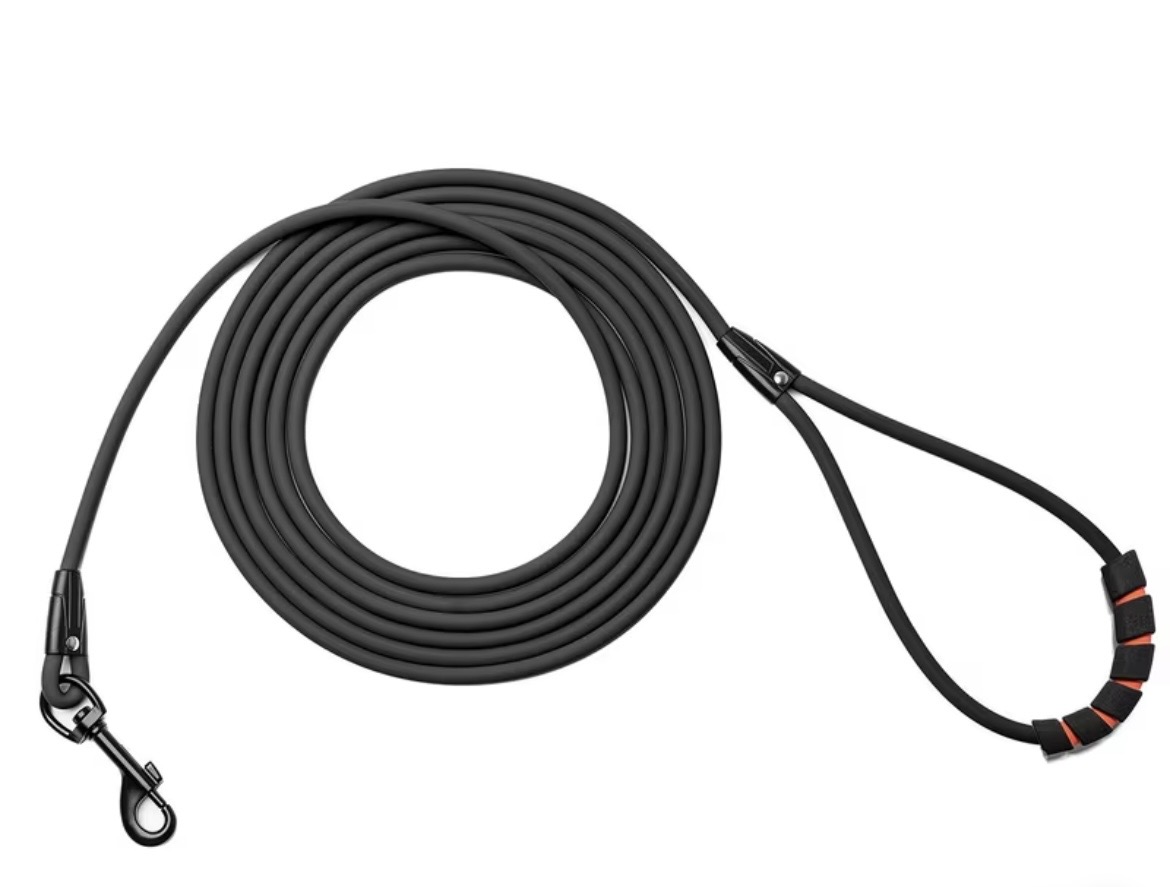 Biothane/Waterproof Rolled Rope Dog Lead/ Long Line