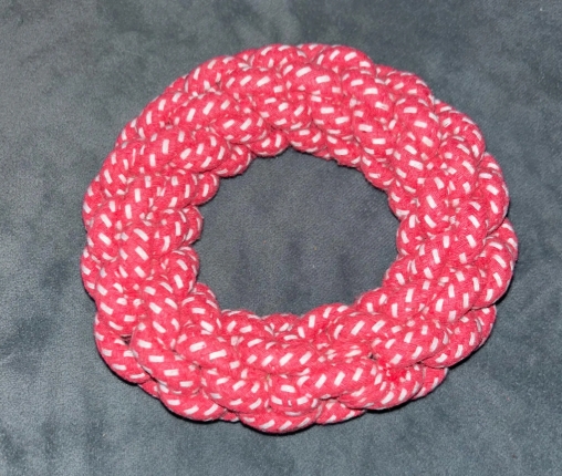 Rope Donut Dog Toy
