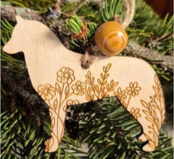 Siberian Husky - Wooden Ornament