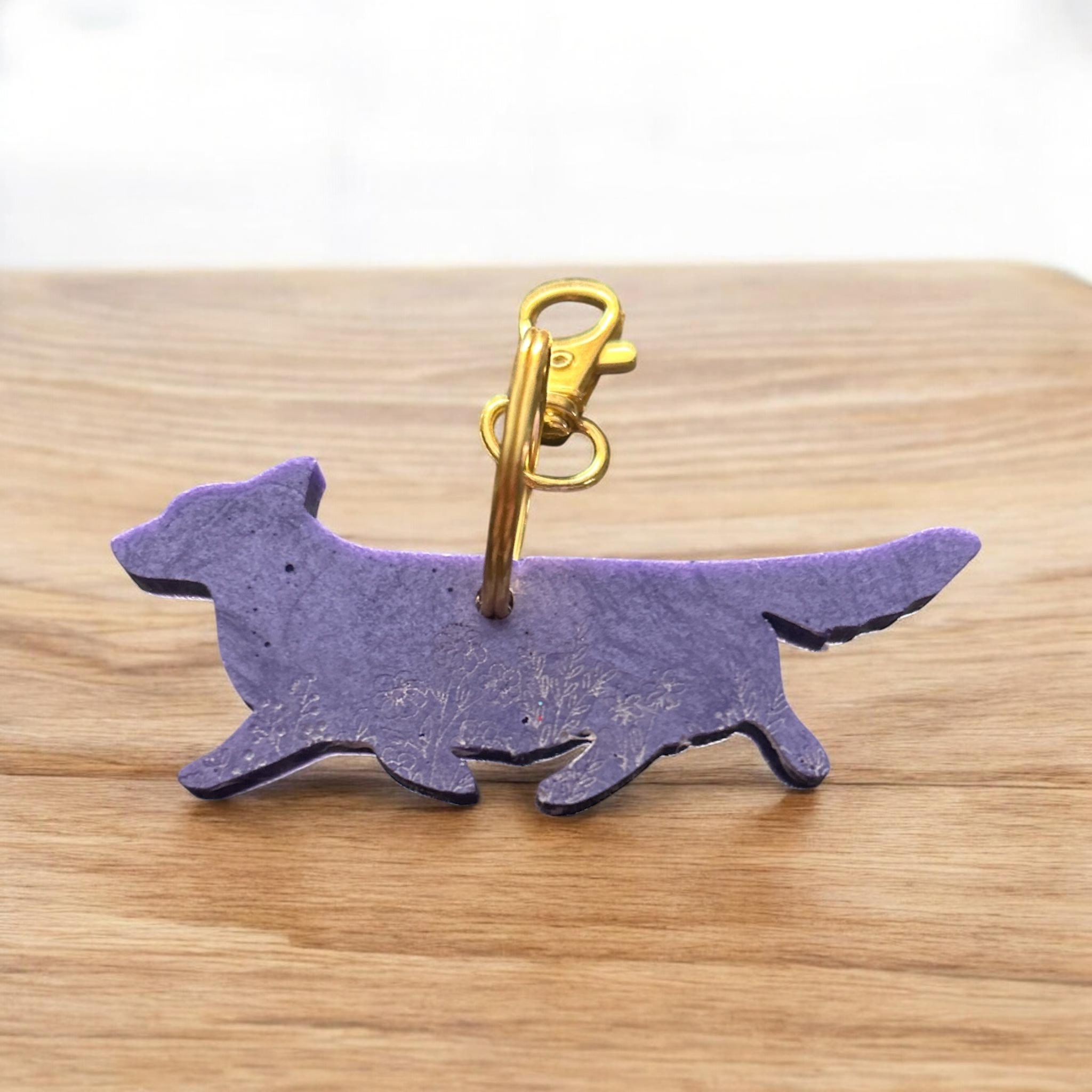 Cardigan Welsh Corgi Epoxy Resin Keychain