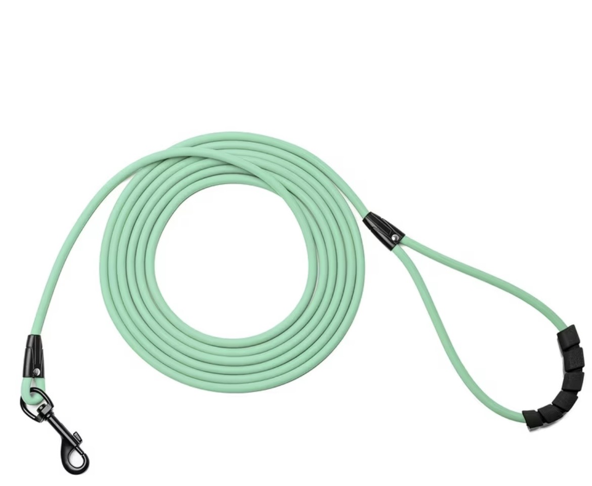 Biothane/Waterproof Rolled Rope Dog Lead/ Long Line