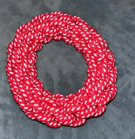 Rope Donut Dog Toy