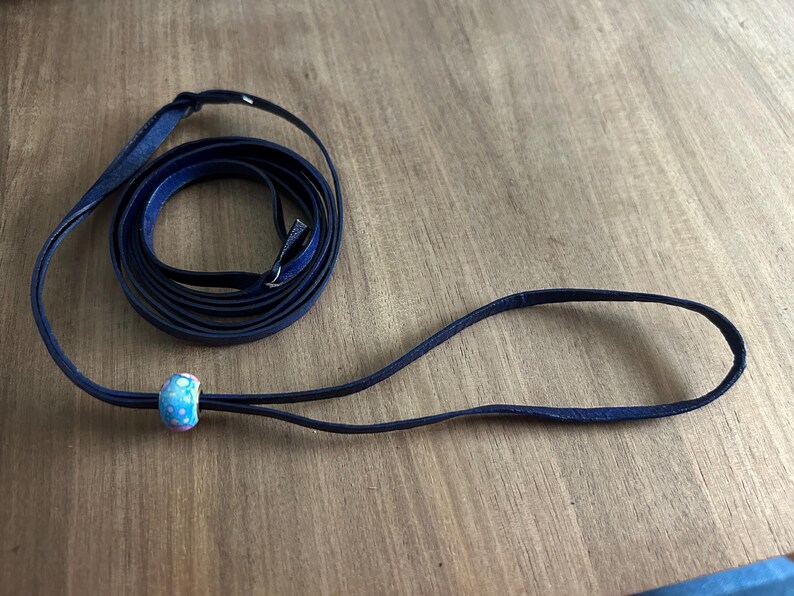 Leather Cord Resco Style Dog Show Lead