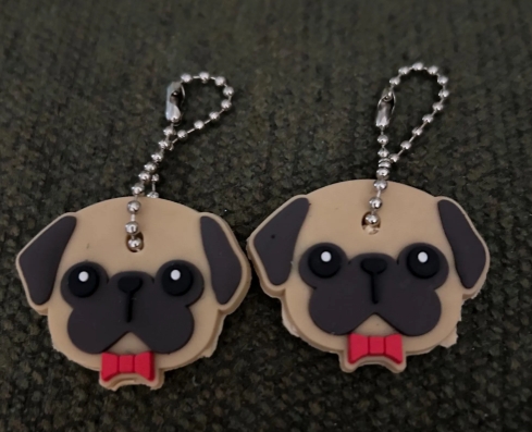 Pug Key Cover 