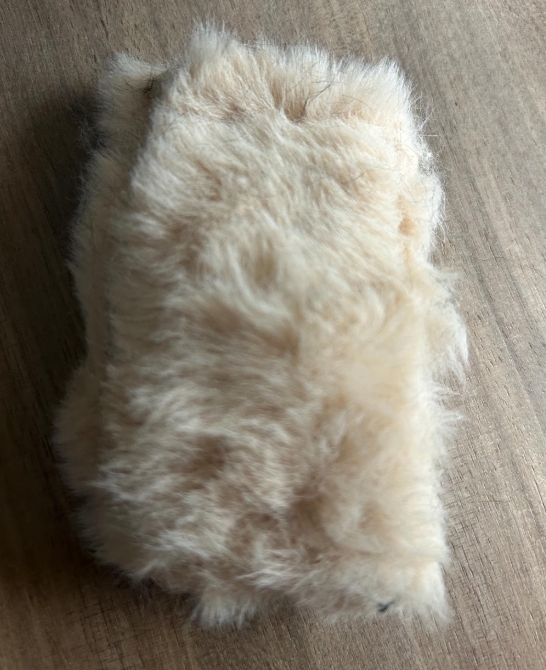 Faux Fur Pocket Squeaky
