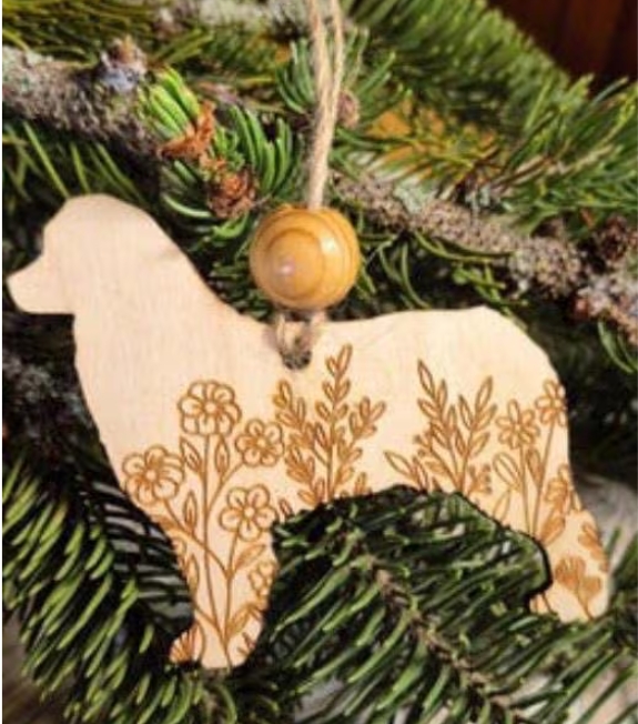 Australian Shepherd - Wooden Ornament