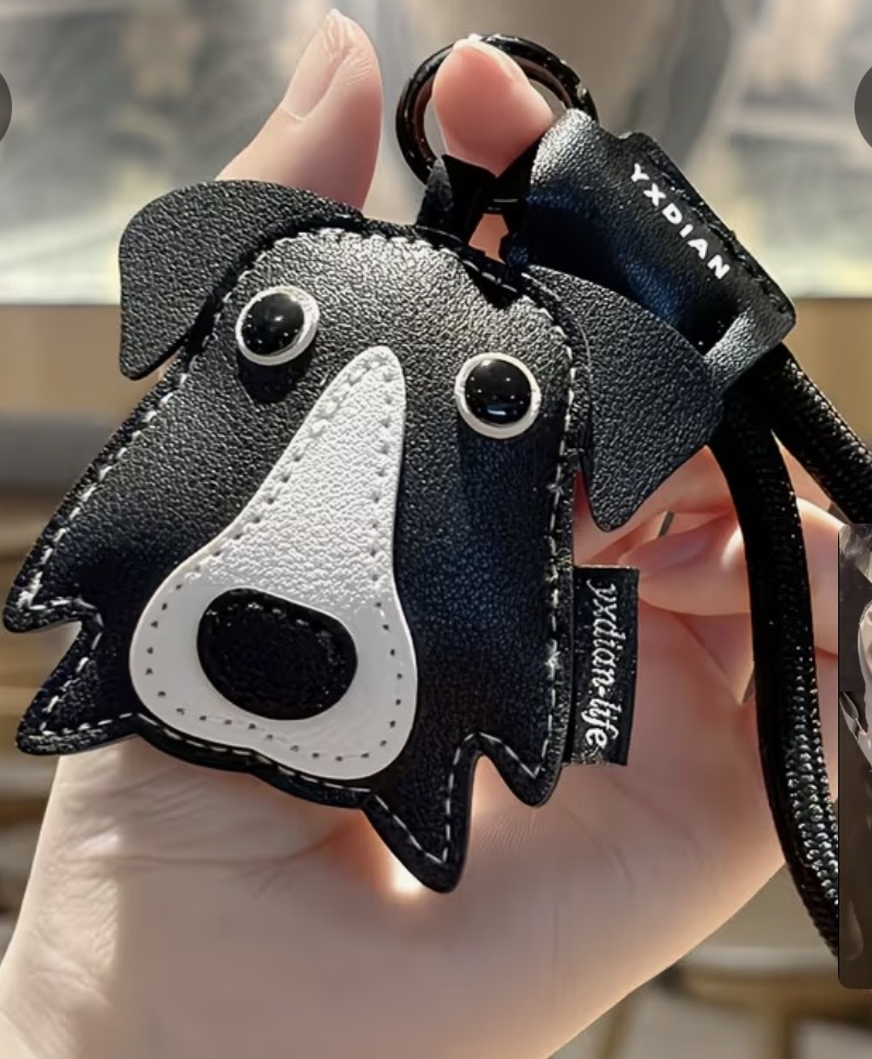 Border Collie Keychain - 2 Styles