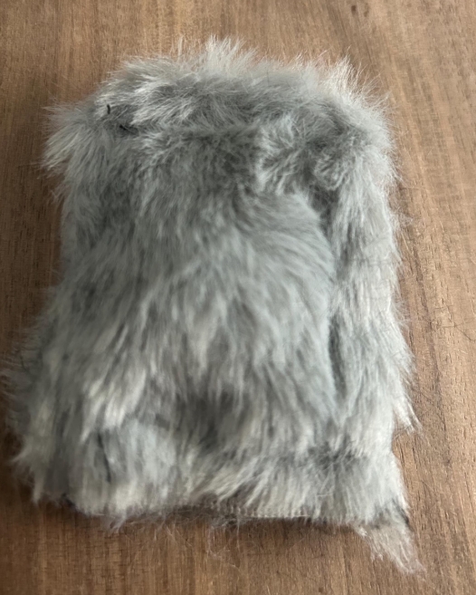 Faux Fur Pocket Squeaky